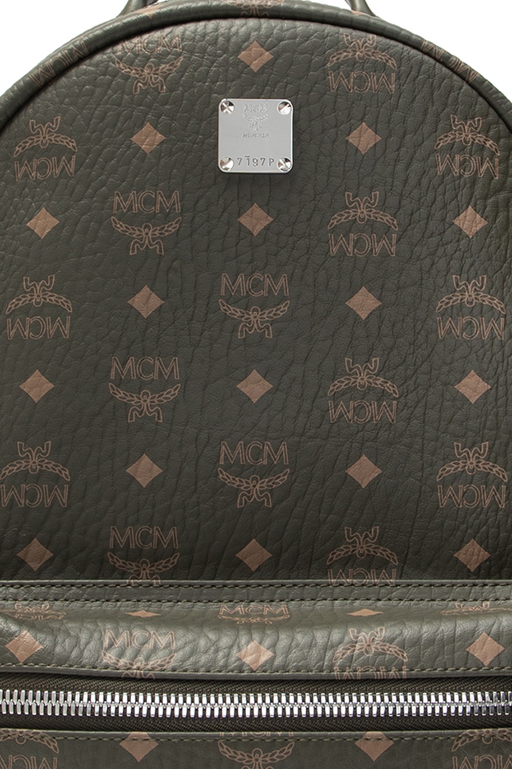 Patterned backpack with logo MCM - Vitkac Singapore